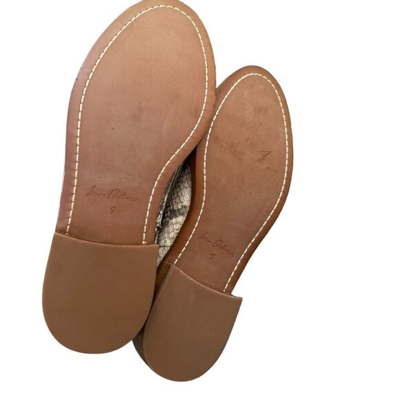 Sam Edelman Nina Womens Leather Ankle Lace-Up Boot 7 - Picture 7 of 7